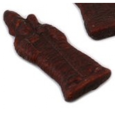 Sint guimauve chocolade 12cm per 5st